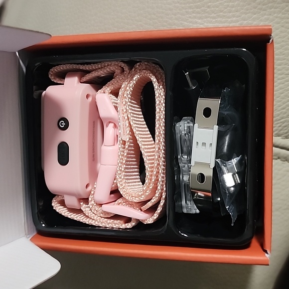 NIB Pink Rechargeable L.E.D Bark Control Collar - Picture 6 of 7